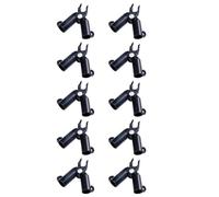 Operitacx 10 Piezas Conectores Ajustables Para Soportes De Plantas Accesorios De Plástico Para Estructuras De Jardín Compatible Con Estacas De Tomate Vid Pepino Y Más