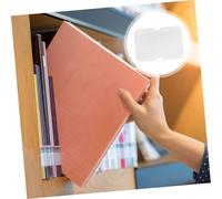 Operitacx 10 piezas Forros Transparentes Autoadhesivos para Libros Escolares Pack de Unidades Funda Plástica Resistente y Ligera para Protección Duradera de Textos Casa Oficina y Escuela