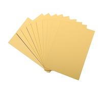 Operitacx 10 Piezas Hoja De Aluminio De Sublimación De Tinta Espacios Carteles De Sublimación De Aluminio Panel De Imagen De Sublimación Cartel De Metal En Aleación De Aluminio Foto