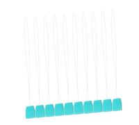 Operitacx 10 Piezas Long Steel Wire Needle Threaders Punch Needle Threader Tool For Embroidery Cross Stitch And Sewing Craft Work Portable