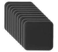 Operitacx 10 Piezas Protector de Pared de Silicona para Manijas de Puerta Tope Anticolisión Protector de Pomo Aislante Acústico para Interiores y Exteriores