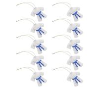 Operitacx 10 Unidades Llavero Obsequio Inspirador Uniforme de Taekwondo 3d Azul de Acrílico y Portátil y Diaria Única para Llaves y Bolsos para Adolescentes y Principiantes
