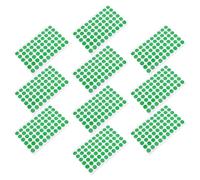 Operitacx 10 Unidades Pegatinas y Fácil Instalación de Advertencia para Conexión a Tierra Pvc Verde Colores Brillantes en Cajas Eléctricas para Entornos Industriales y Sitios de Construcción