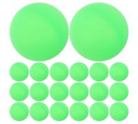 Operitacx 100 pelotas de ping-pong: esferas de tenis de mesa - pelotas de ping-pong verdes de 40 mm - esferas mate para rifas, ideales para recaudar fondos en salas de bingo, iglesias y residencias de