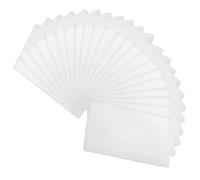 Operitacx 100 piezas Fundas para Tarjetas de Fundas Transparentes para Id Tarjetas Bancarias Transporte Diseño y para Empleados Estudiantes y Profesionales