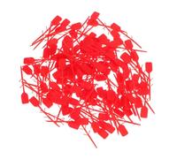 Operitacx 100 Piezas Precintos de Seguridad para Extintores Etiquetas Rojo para y Gestión de Equipos