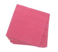Operitacx 100 servilletas desechables rosas para almuerzo | Servilletas de cóctel de 33 x 33 cm | cuadradas para bebidas y cenas, ideales para bodas, despedidas de soltera y como toalla de mano para