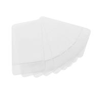 Operitacx 10piezas Bolsillo Organizador De PVC Protectores De Bolsillo De Camisa Bolígrafos Lápices Protector De Bolígrafo