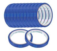 Operitacx 12Piezas Cinta Selladora de Bolsas Cinta Adhesiva de Colores para Máquina de Sellado Material Bopp Resistente y Duradero para Supermercados y Embalaje Seguro