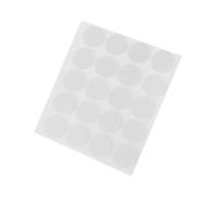 Operitacx 160 piezas Pegatinas Adhesivas Doble Cara para Mechas de Velas Base Fija Blanca Resistente al Calor para Manualidades de Velas Caseras Cinta Adhesiva Extra Fuerte para