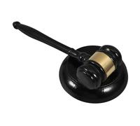 Operitacx 1juego De Juez De Madera con Bloque De para y Judicial Gavel Decorativo Multifuncional y para Abogados y Jueces