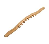 Operitacx 1pieza Bastón De Masaje De Madera De Haya Para Acupuntura Herramienta De Relajación y Para Cuello Espalda y Pies Para Cumpleaños y