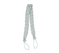 Operitacx 2 Cuerdas Tejidas para Sujetar Cortinas, Sujetadores de Cortinas Trenzados Estilo Boho, Soporte Decorativo para cinturón de para Sala de Estar y Dormitorio (Verde)