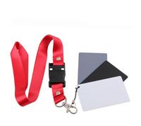 Operitacx 2 Juegos Tarjeta de Portátil para Fotografía Balance de Blancos y Exposición con Colores Resistente al Agua Accesorio Profesional para Cámaras DSLR