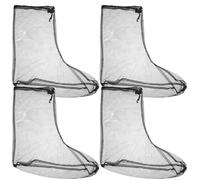 Operitacx 2 Pares de Polainas Bajas para Senderismo Malla Mosquitera Transpirable, Ligeras y Fáciles de Poner, Ideales para Caminar y Acampar en Verano
