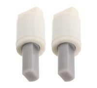 Operitacx 2 Piezas Amortiguadores de Asiento de Inodoro de Cierre Suave Conector de Plástico y Diámetro de Agujero 24mm para Instalación DIY Hogar
