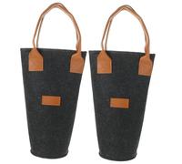 Operitacx 2 Piezas Bolsa de Transporte Bolsa de Botella de Vino Jarra de Whisky decoración Llevar Bolsa de Vino Bolsa de Vino para Vacaciones Almacenamiento Bolsa de Cerveza
