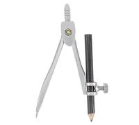 Operitacx 2 Piezas Brújula Con Lápiz Brújula Con Portalápices Transportador Para Geometría Brújula Para Redacción Matemática Transportador Digital Brújulas Número Metal El Plastico Alumno