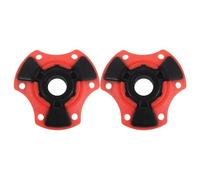 Operitacx 2 Piezas Cestas Redondas para Bastones de Trekking en TPR Removibles, Accesorios para Senderismo y Esquí Que Prolongan la Vida Útil del Bastón