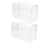 Operitacx 2 Piezas de Enchufe Autoadhesiva para Baño Protector de de Pared de Diseño Compacto Instalación Material Seguro y Duradero