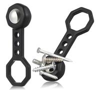 Operitacx 2 Piezas Detector de Pernos Buscador de Pared de Silicona y Metal, Negro, Localizador de Pared y Metales para Uso Doméstico