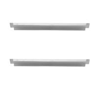 Operitacx 2 Piezas Divisores de Acero Inoxidable para Bandejas de Comida Barras Horizontales de 25 Cm, Soporte Estable y Ajuste Versátil para Cocinas Comerciales y Catering