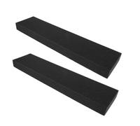 Operitacx 2 Piezas Espuma Aislante Térmica y Acústica para Paso de Rueda y Neumáticos, Espuma Negra para Insonorización y Protección en Viajes Largos Tipo de Entornos
