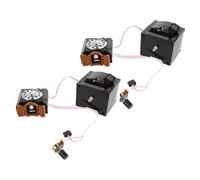 Operitacx 2 Piezas Kit de Movimiento de Reloj de Cuco Vintage Mecanismo de Precisión y Sonido Auténtico para Reparación y Reemplazo en Estilo Retro Marrón de Plástico Reutilizable