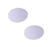 Operitacx 2 Piezas Reflective Mirrors Fotografía de Accesorios Decorativos de Joyas Cosméticos y Maquillaje de Sesiones de Fotos