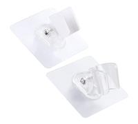Operitacx 2 Piezas Soporte de Ducha Ajustable Soporte de Cabezal de Ducha Pared Instalación sin Taladro Material y Pc Durable para Superficies Inoxidable