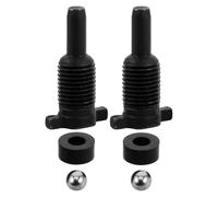 Operitacx 2 Piezas Válvula de Retorno para Gato Hidráulico Vertical 32 Toneladas, Tornillo de Liberación de Bola de Acero, Accesorios para Gatos Automotor, Herramienta de Mantenimiento