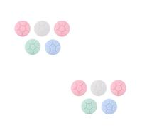 Operitacx 2 Series Adhesivos Anticolisión Tope De Puerta para Lavadora Almohadilla Pegatina Anticolisión Parachoques Tope De La Gel De Sílice Color Aleatorio 5 Piezas*2