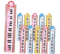 Operitacx 20 Piezas Regla Plegable para Regla Escolar Adorable Ligera y Portátil Colores Aleatorios para Estudiantes Color Aleatorio Color Aleatorio