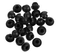 Operitacx 20 Tapones de Goma Negros para Tapón de Llenado Hidráulico Diseño Cónico y Fácil Uso para Gatos de Piso