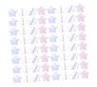 Operitacx 200 Piezas Cuentas para Pulseras Cuentas Espaciadoras de Colores Transparentes y Azules Kit de Abalorios DIY para Hacer Collares y Pendientes