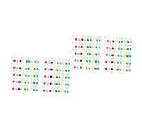 Operitacx 200piezas Alfileres De Seguridad Para Bebés Coloridos y Resistentes Accesorios De Cuidado Infantil Para y Toallas De Saliva