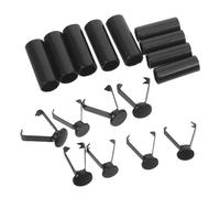 Operitacx 24 Piezas de Extremos Metálicos para Cordones de Sudadera y Pantalón, Aleación Resistente, Tamaño Mediano 20x7mm y Pequeño 17x6mm, Accesorios para Tope de Cuerda y Cierre