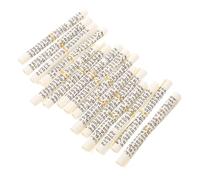 Operitacx 25 Unidades Rollo de Bendición de Mezuzá Judía para Puerta Cuerda de Yute, Papel Kosher, Valor Ritual y Fácil Instalación para Decoración Tradicional del Hogar Judío
