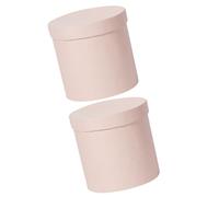 Operitacx 2piezas Cajas Redondas Para Arreglos De Caja Para Propuestas y Bodas Para Decoraciones De Cumpleaños y Diseño Minimalista