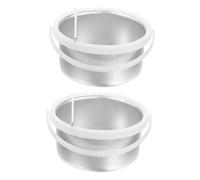 Operitacx 2piezas Revestimiento de Aluminio para Máquina de Terapia Cera Recipiente Interior Antiadherente para Depilación Bandeja de Aluminio para Calentador de Cera