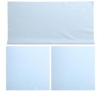 Operitacx 3 Paños de Limpieza de Microfibra 37x37 Cm para Gafas, Pantallas Electrónicas y Cámaras, Color Azul Claro, Paños Suaves para Limpiar Pantallas de Ordenador y Teléfonos sin Rayas