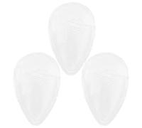 Operitacx 3 Piezas Almohadillas de Silicona para Protección Íntima Femenina, Discretas y Ligeras, Ideales para Natación y Uso en Trajes de Baño, Bolsa Cosmética o Yoga