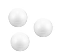 Operitacx 3 Piezas Bola de Espuma Blanca Redonda para Manualidades Diy Decoración Boda Fiesta Mesa Craft Model