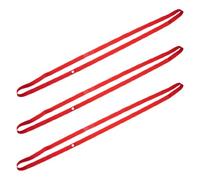 Operitacx 3 Piezas Cinta para Llanta de Bicicleta de Montaña, Revestimiento de Neumático de Pvc Rojo 26 Pulgadas, Alta Presión y Resistente al Desgaste, para Ciclismo Urbano y Ruta