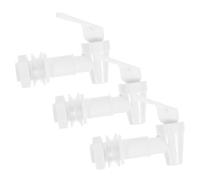 Operitacx 3 piezas Dispensador de Bebidas Válvula de Plástico para Botellas y Barriles Reemplazo de Grifo para Agua Diseño de Alta para Uso Doméstico y Comercial