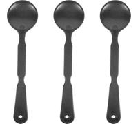 Operitacx 3 Piezas Herramienta Oclusora de Ojos de Plástico Negro Mango Ancho, Cubierta Ocular para Examen Vista, Kit de Optometría Portátil para Uso en Familias, Escuelas y Hospitales
