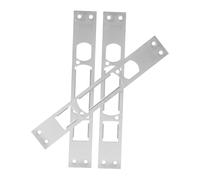 Operitacx 3 piezas Kit de Cerradero Inoxidable para Puerta Pestillo de Seguridad Resistente y Protector de Bloqueo Accesorio Duradero para Reparación y Tranca Puertas de Hogar Oficina y