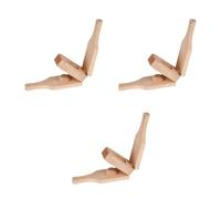 Operitacx 3 Piezas Machacador de Plátanos Plegable de Madera para Cocinar