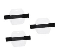 Operitacx 3 Series Soporte Para Tarjeta De Identificación De Brazo Protección Resistente Y Plástica Transparente Para Id Para De Emergencia Y Seguridad 2 Piezas X 3