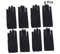 Operitacx 4 Guantes Hidratantes para Hombre Talla Xl Guantes Elásticos Protectores para Trabajo Manual Inspección Joyas y Uso Tienda Color Negro